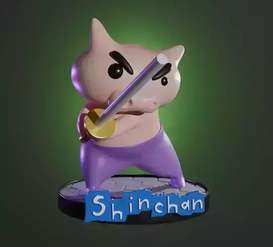 BURIBURIZAEMON - CRAYON SHIN-CHAN 3D print model