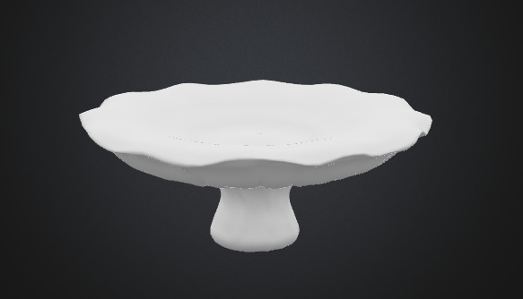 Flat mushroom 3D model_4