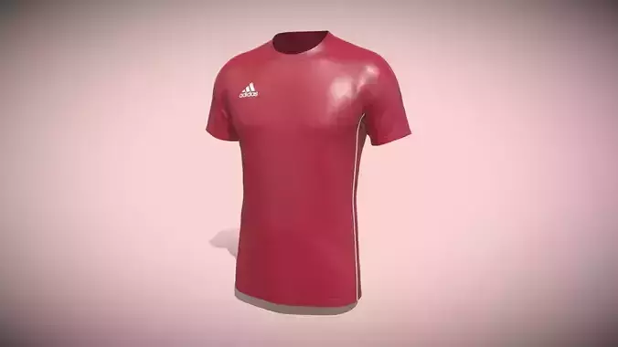 ADIDAS CORE 18 TRAINING JERSEY In Low Poly