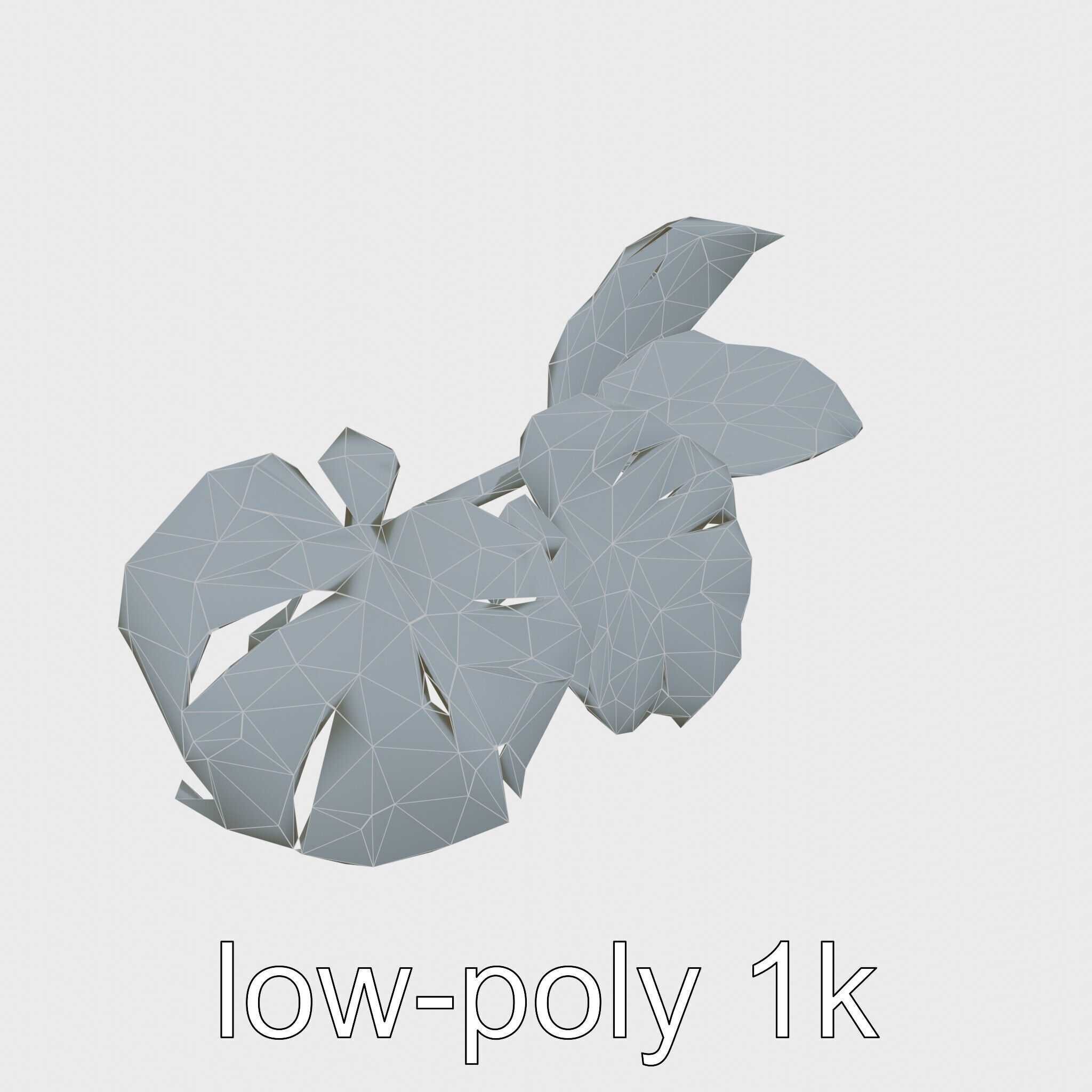 Monstera and Alocasia Leaves Botanical Art model pack Low-poly 3D model_15