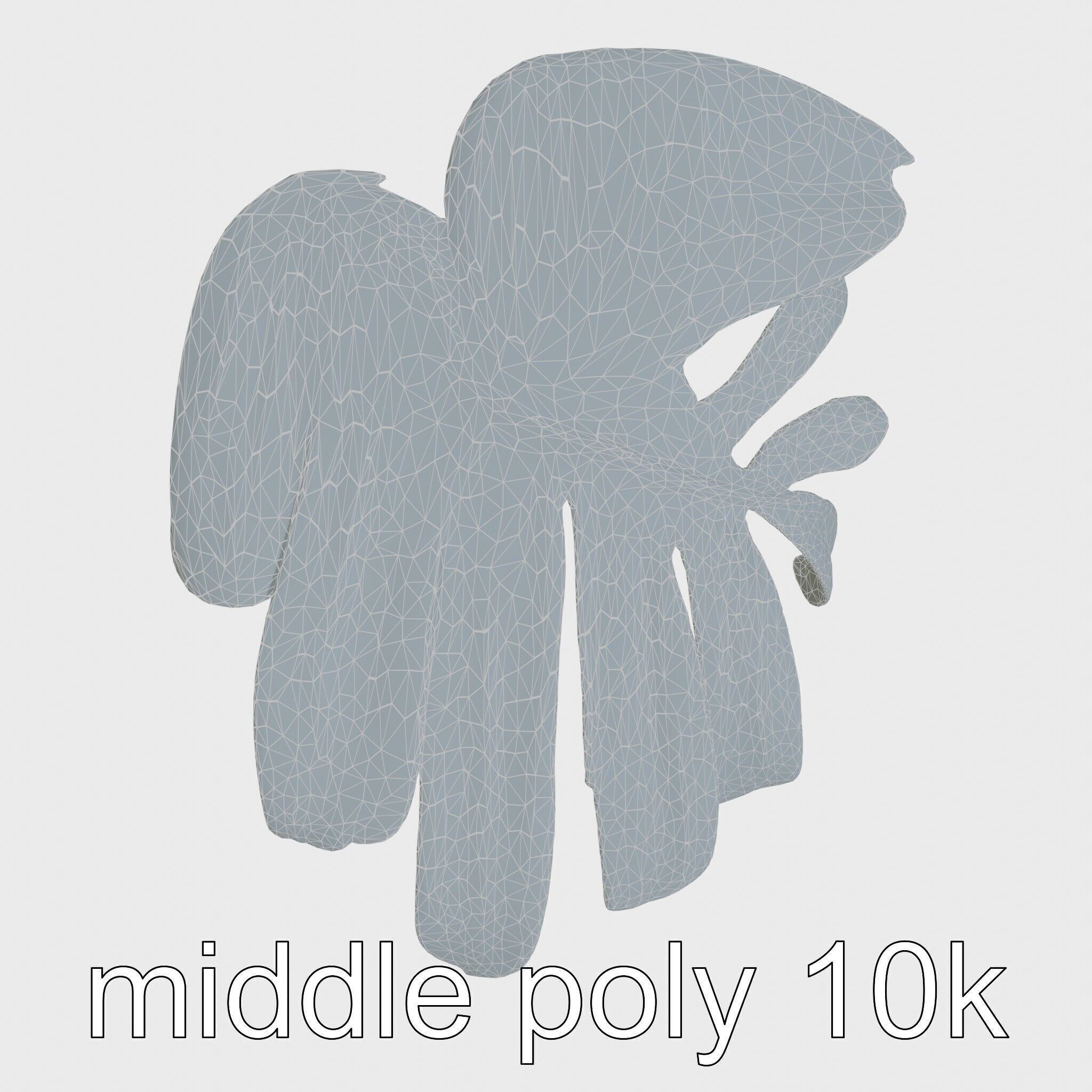 Monstera Leaf Detailed Plant model pack Low-poly 3D model_32