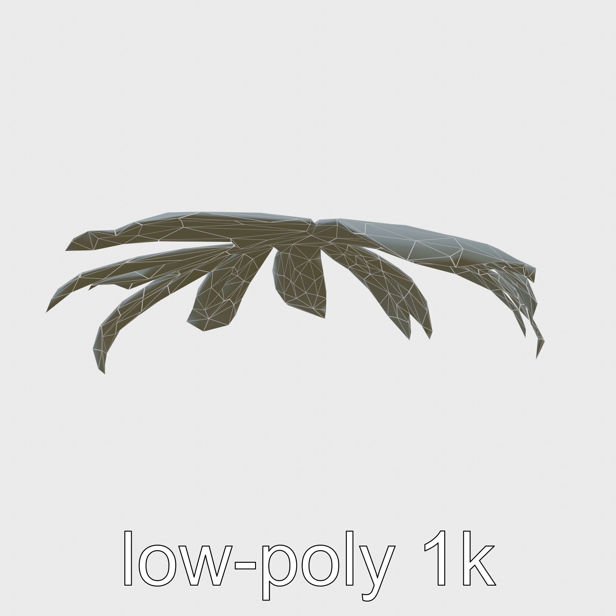 Monstera Leaf Detailed Plant model pack Low-poly 3D model_10