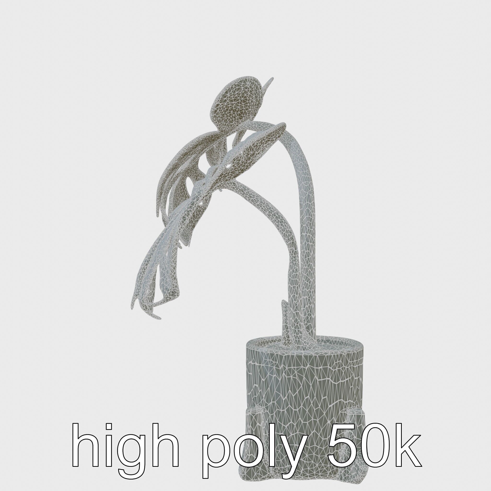 Monstera Plant in Ceramic Pot model pack Low-poly 3D model_18