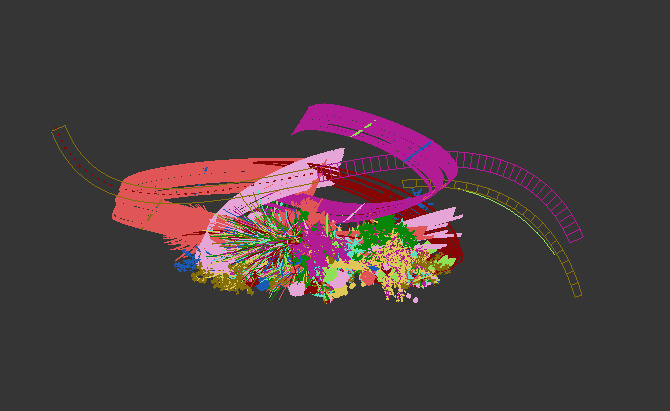 Floristry Fine art display 3D model_7