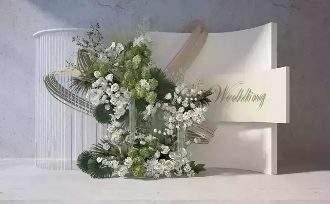 Floristry Fine art display