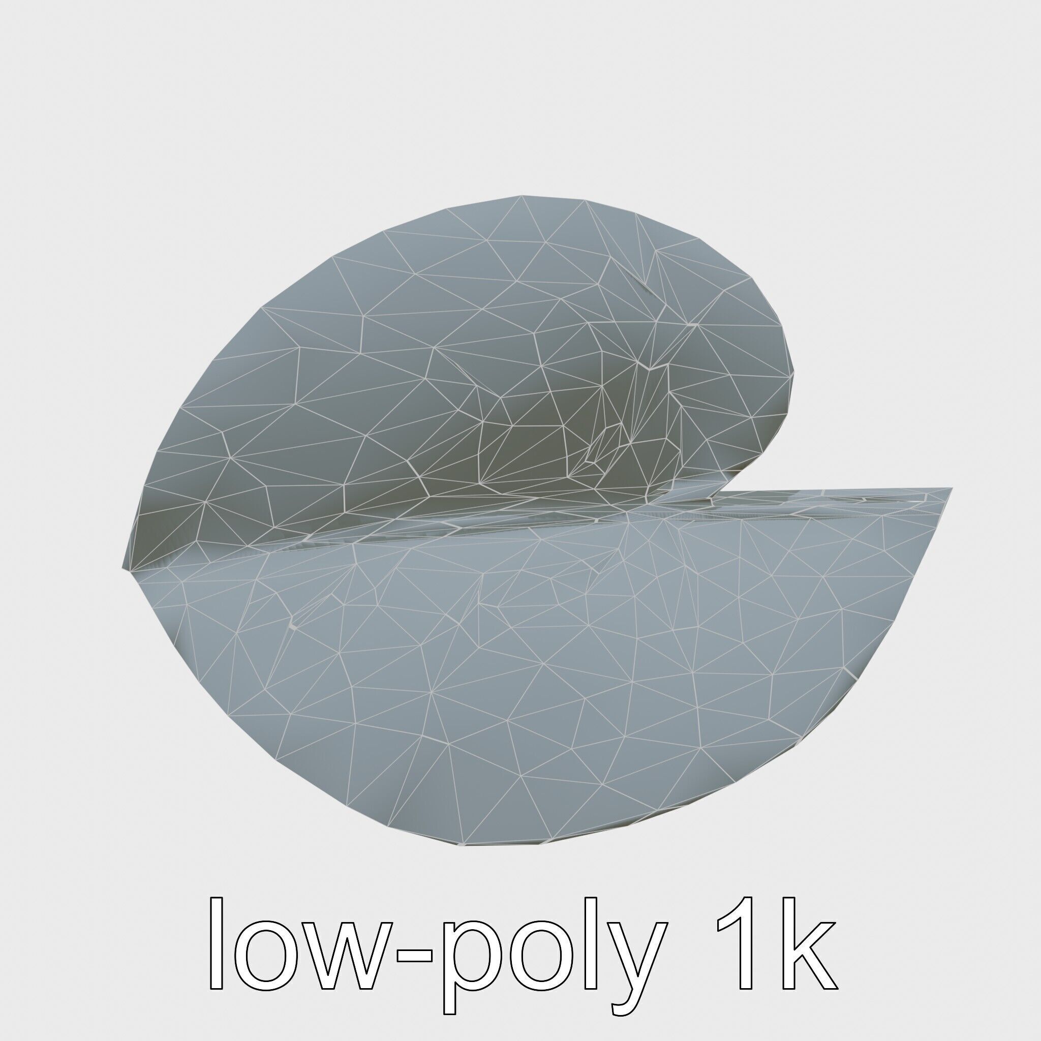 Alocasia Leaf Heart-Shaped 3D Model Pack Low-poly 3D model_10