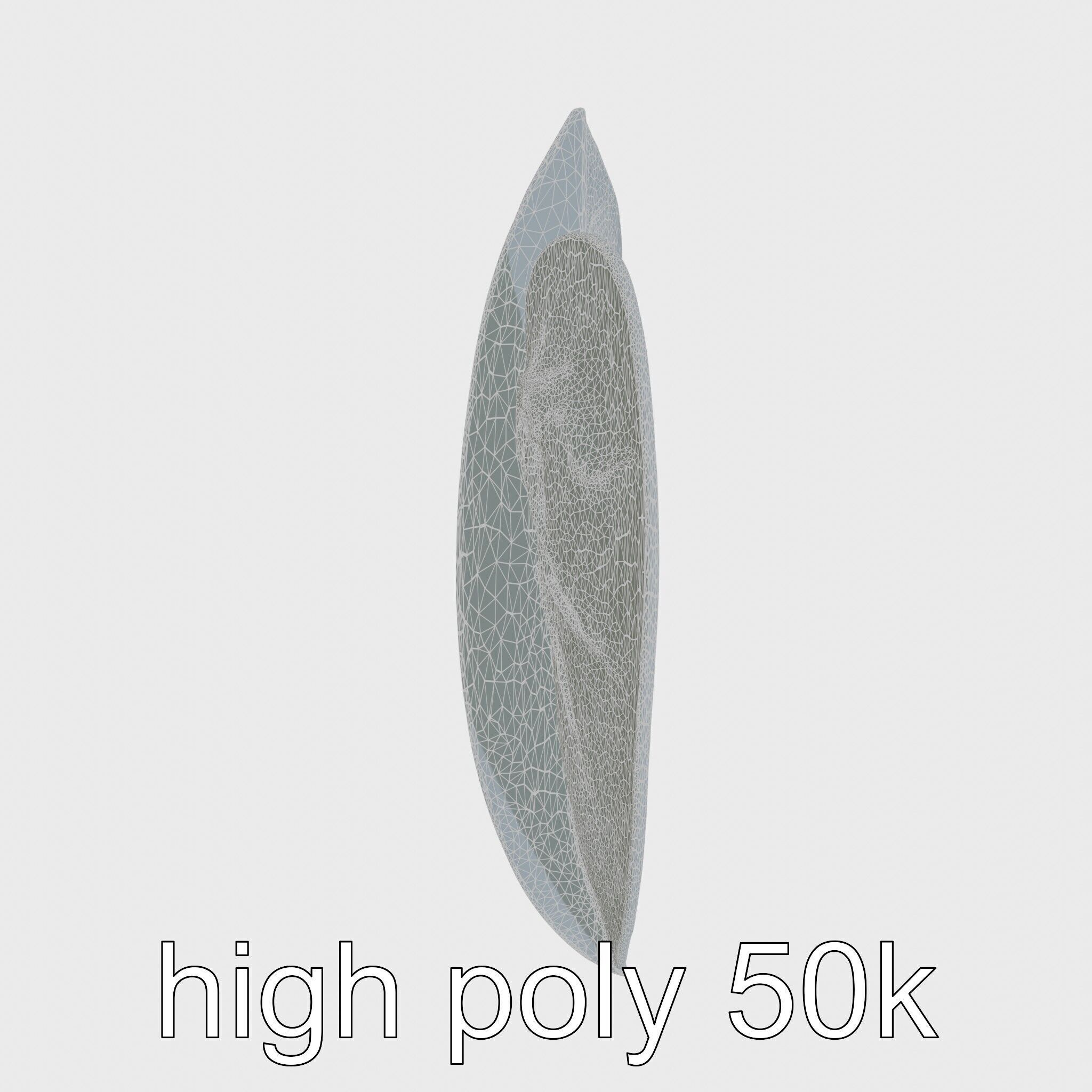 Alocasia Leaf Heart-Shaped 3D Model Pack Low-poly 3D model_8