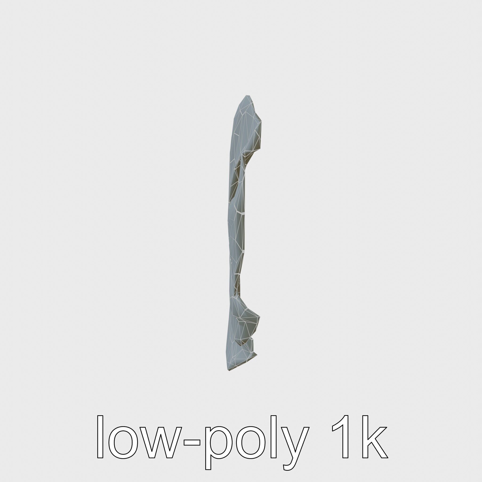 Stylized Monstera Leaf Model Pack for Playful Environments Low-poly 3D model_10