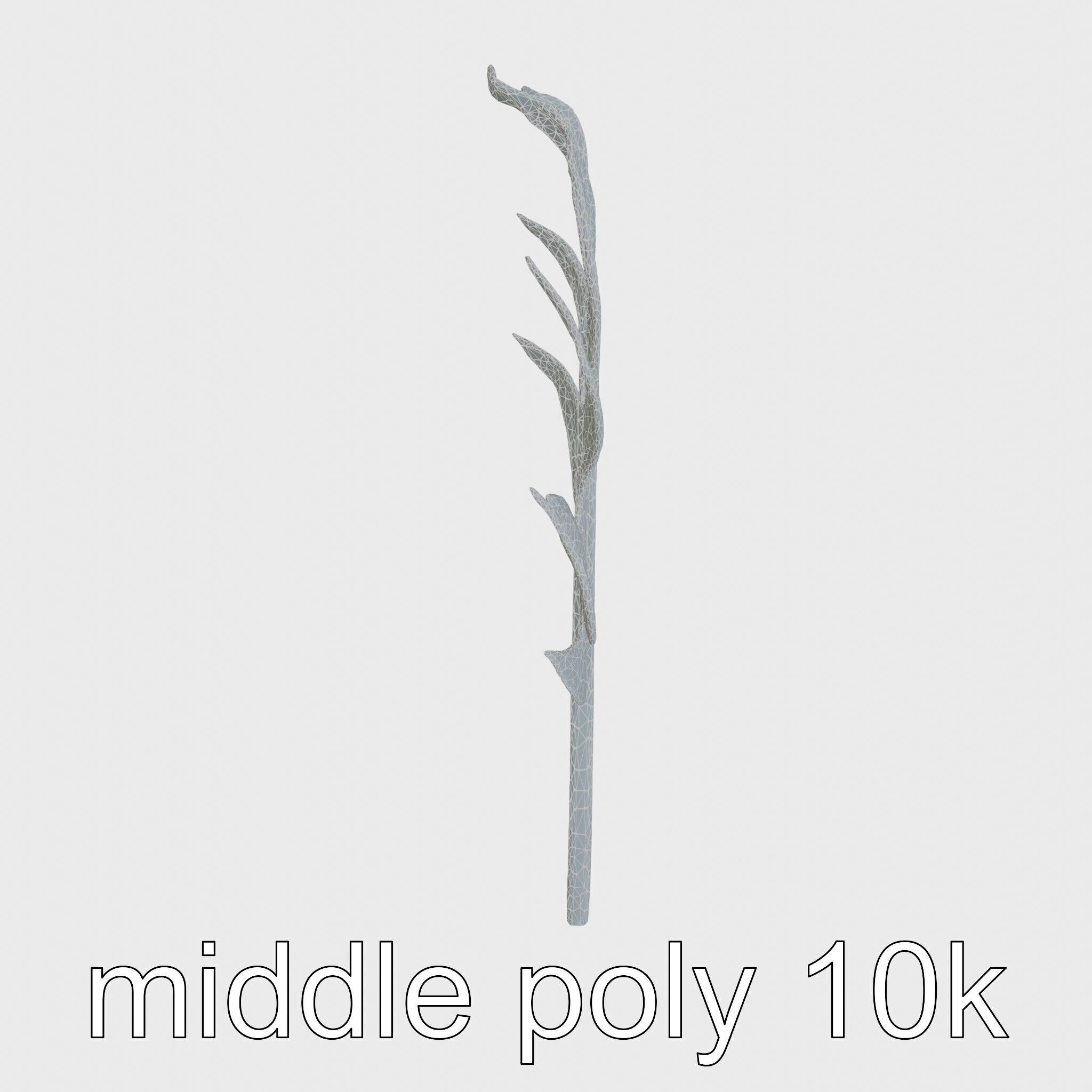 Stylized Monstera Leaf Model Pack for Playful Environments Low-poly 3D model_15