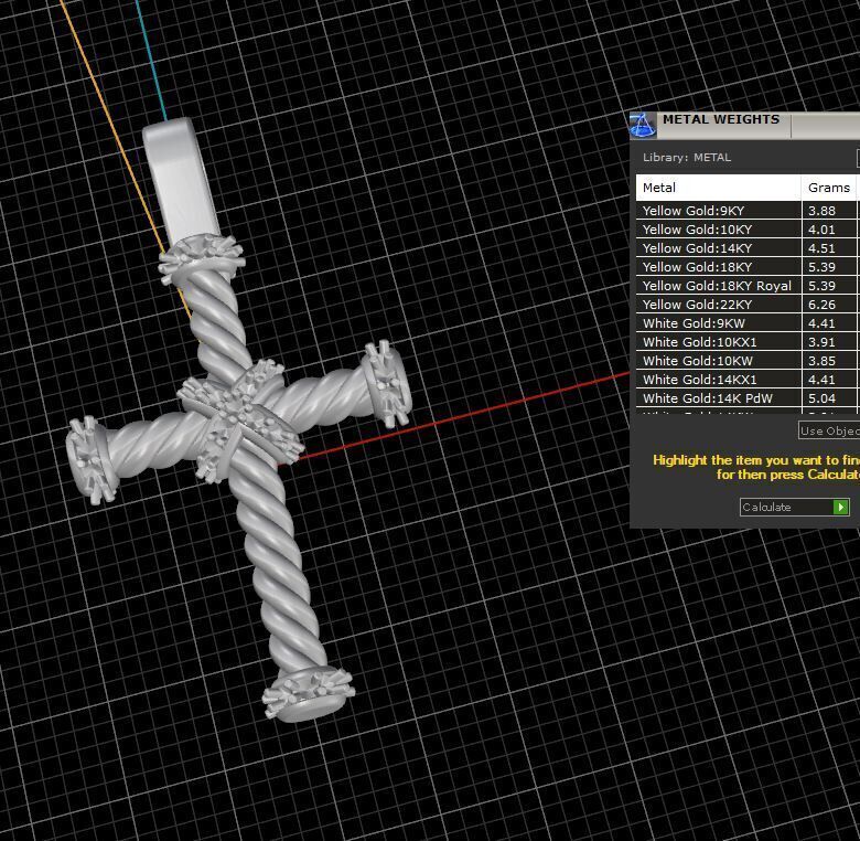 cross 3D print model_8