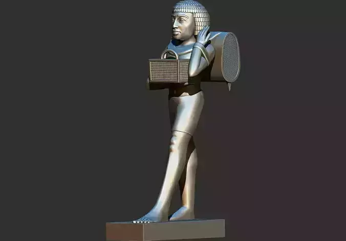 Egyptian Servant Statue of Niankh pepi kem 3d printable model