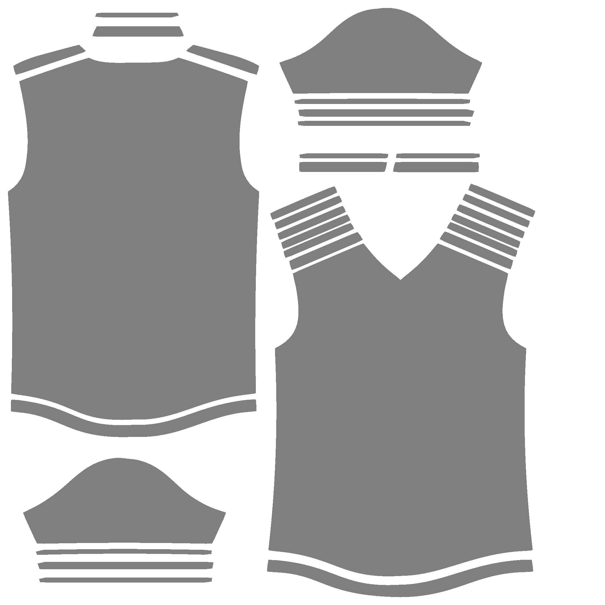 Adidas Mi Authentic 18 Jersey In Low Poly  Low-poly 3D model_6