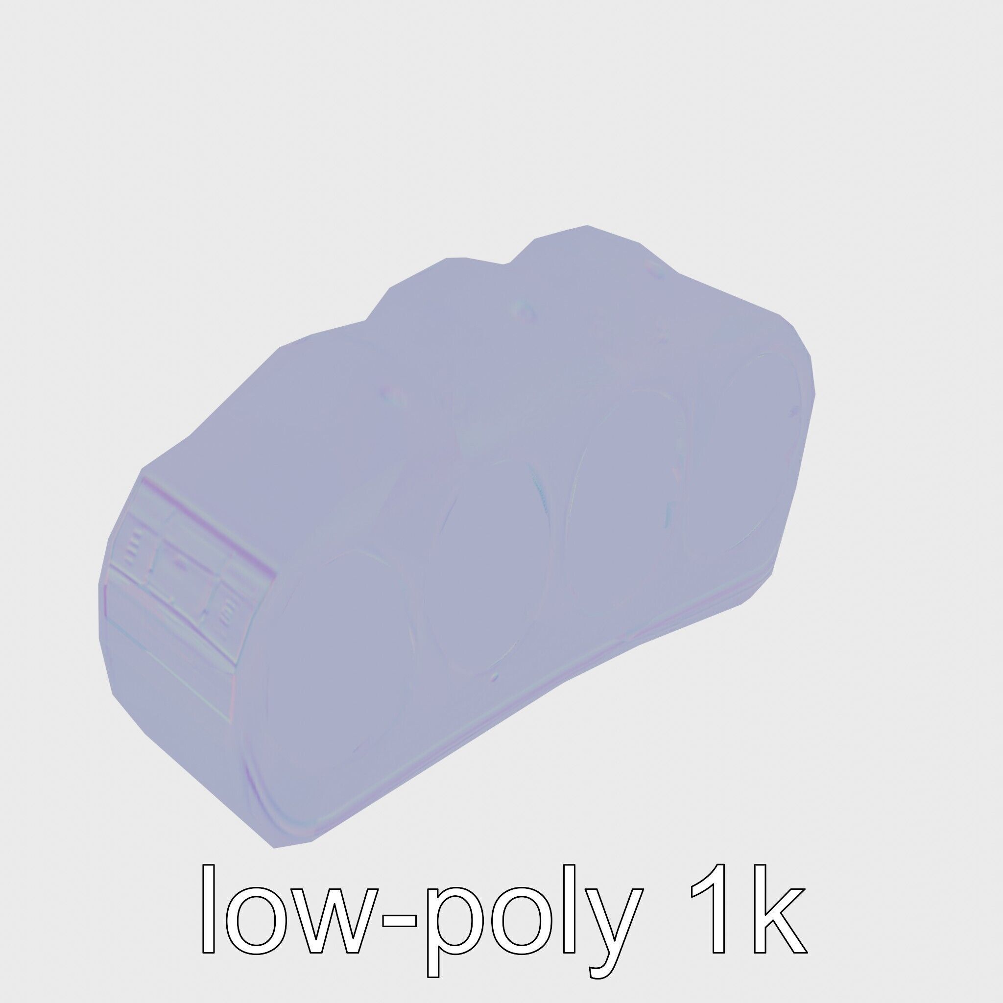 Bronze Knuckle Duster Resilience model pack Low-poly 3D model_16