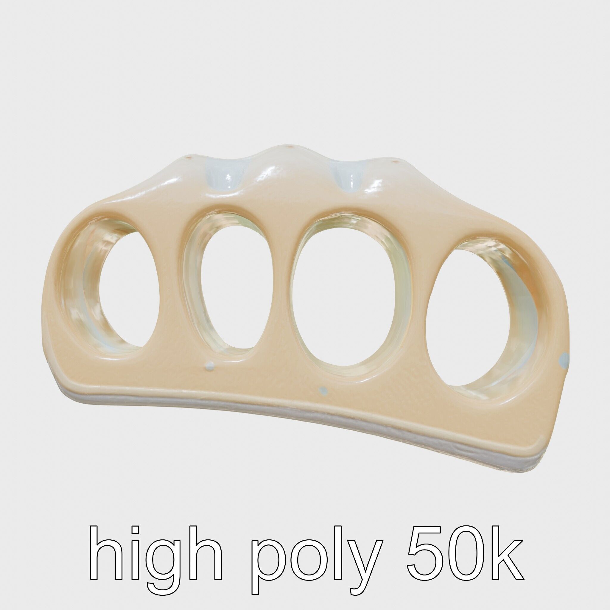 Bronze Knuckle Duster Resilience model pack Low-poly 3D model_24