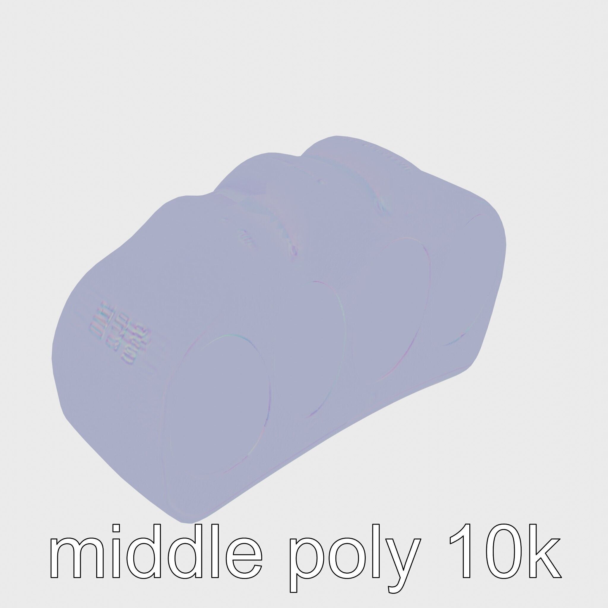 Bronze Knuckle Duster Resilience model pack Low-poly 3D model_15