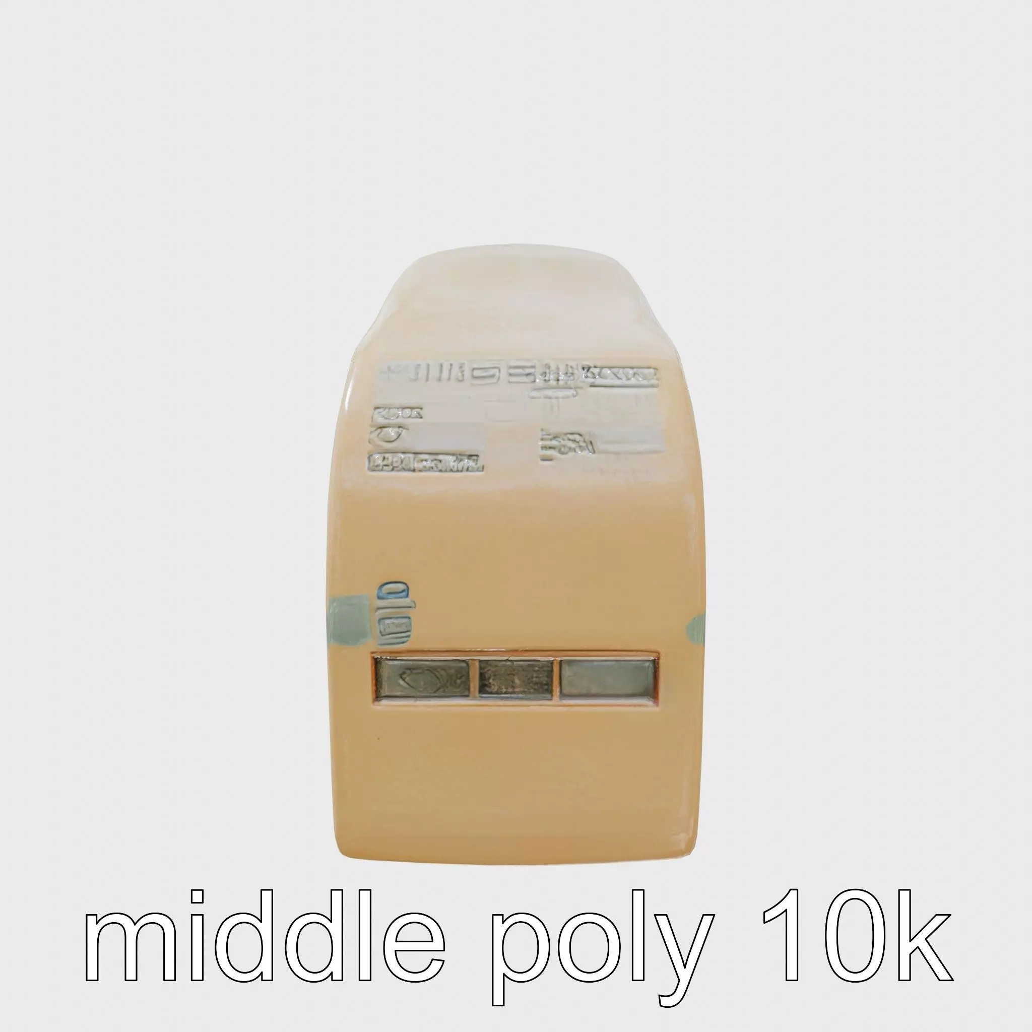 Bronze Knuckle Duster Resilience model pack Low-poly 3D model_0