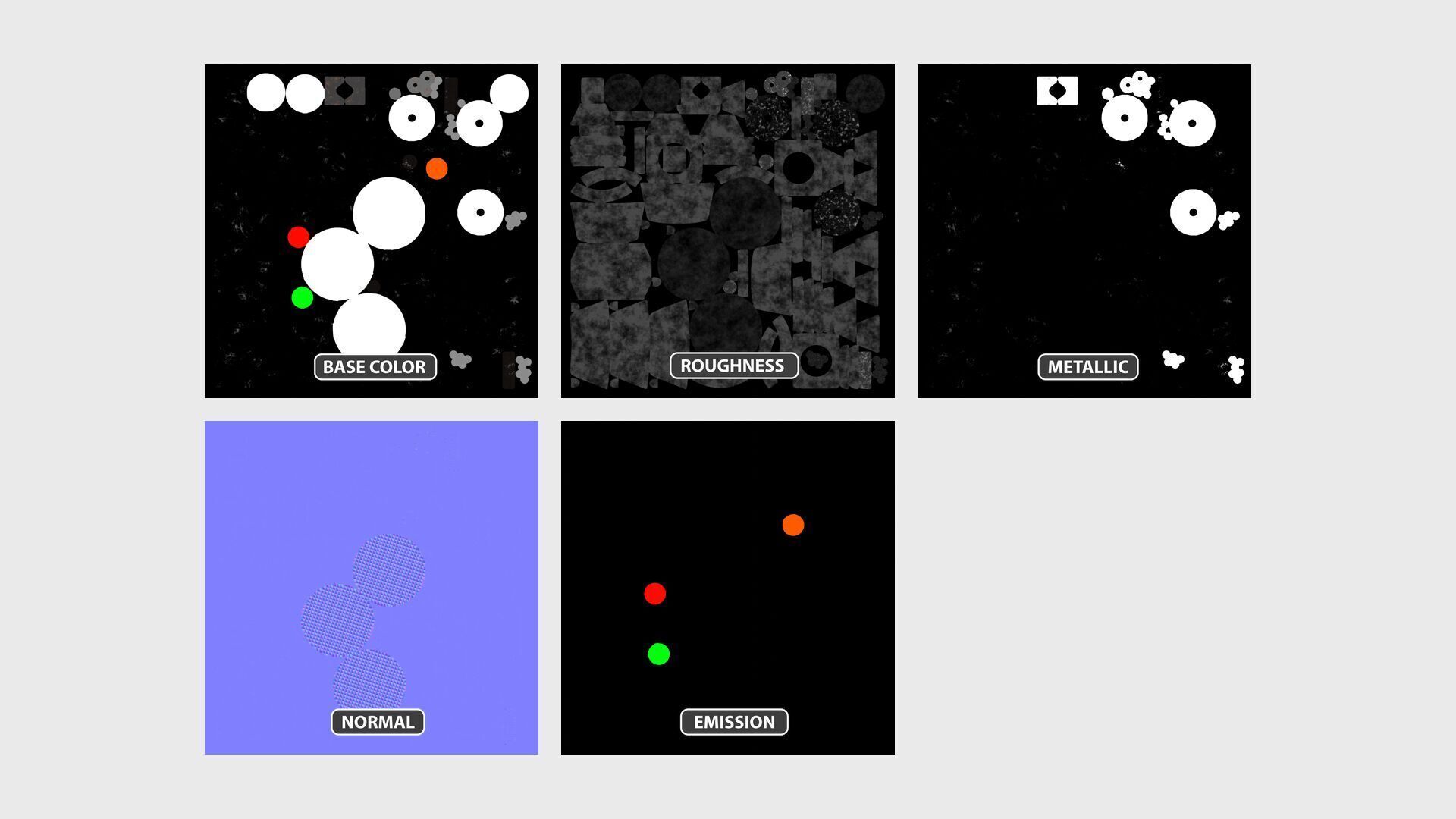 Double Traffic Light 3D model_13