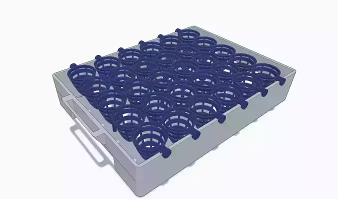 12 Egg mini Incubator x30 Quail Egg Turner Tilt Tray Insert