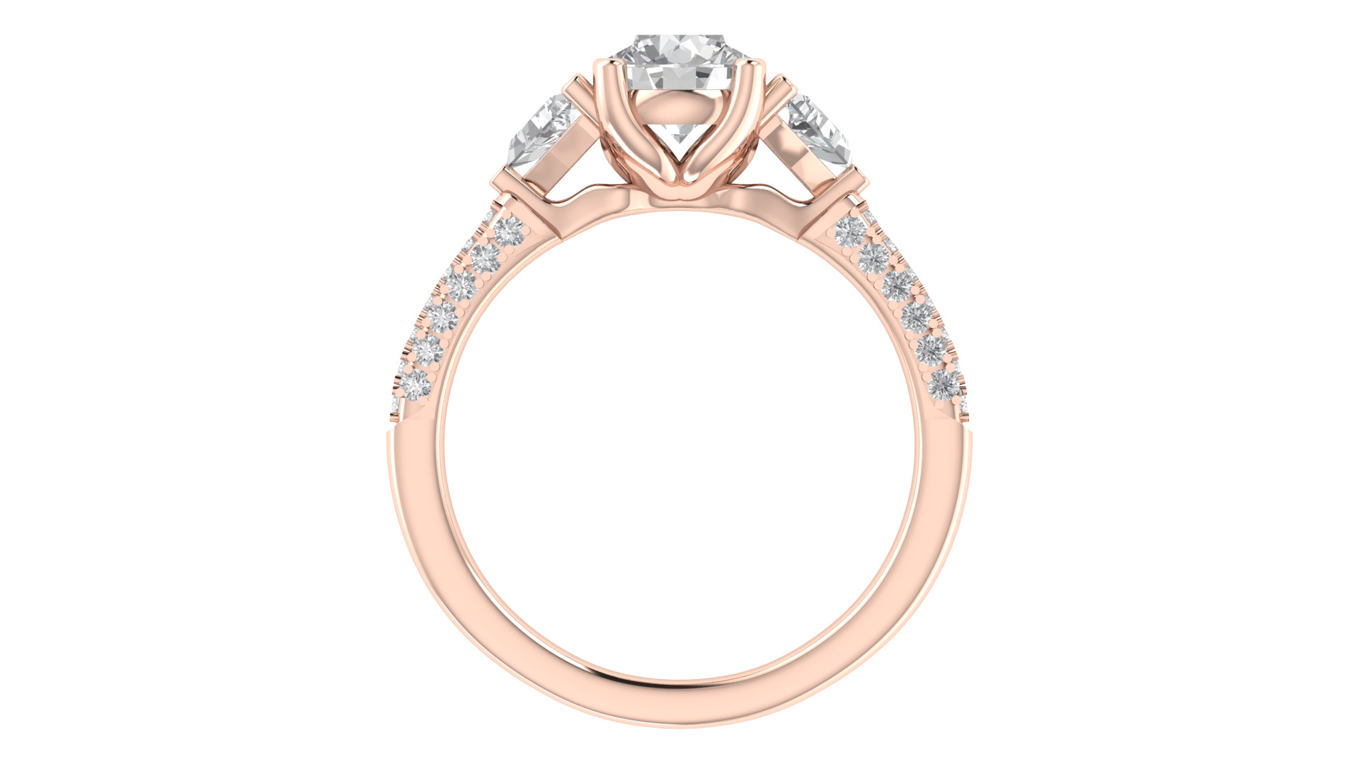 Women Ring  Render 3dm STL OBJ FBX TXT Details 3D print model_6