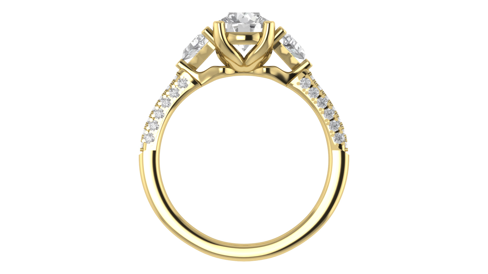 Women Ring  Render 3dm STL OBJ FBX TXT Details 3D print model_7