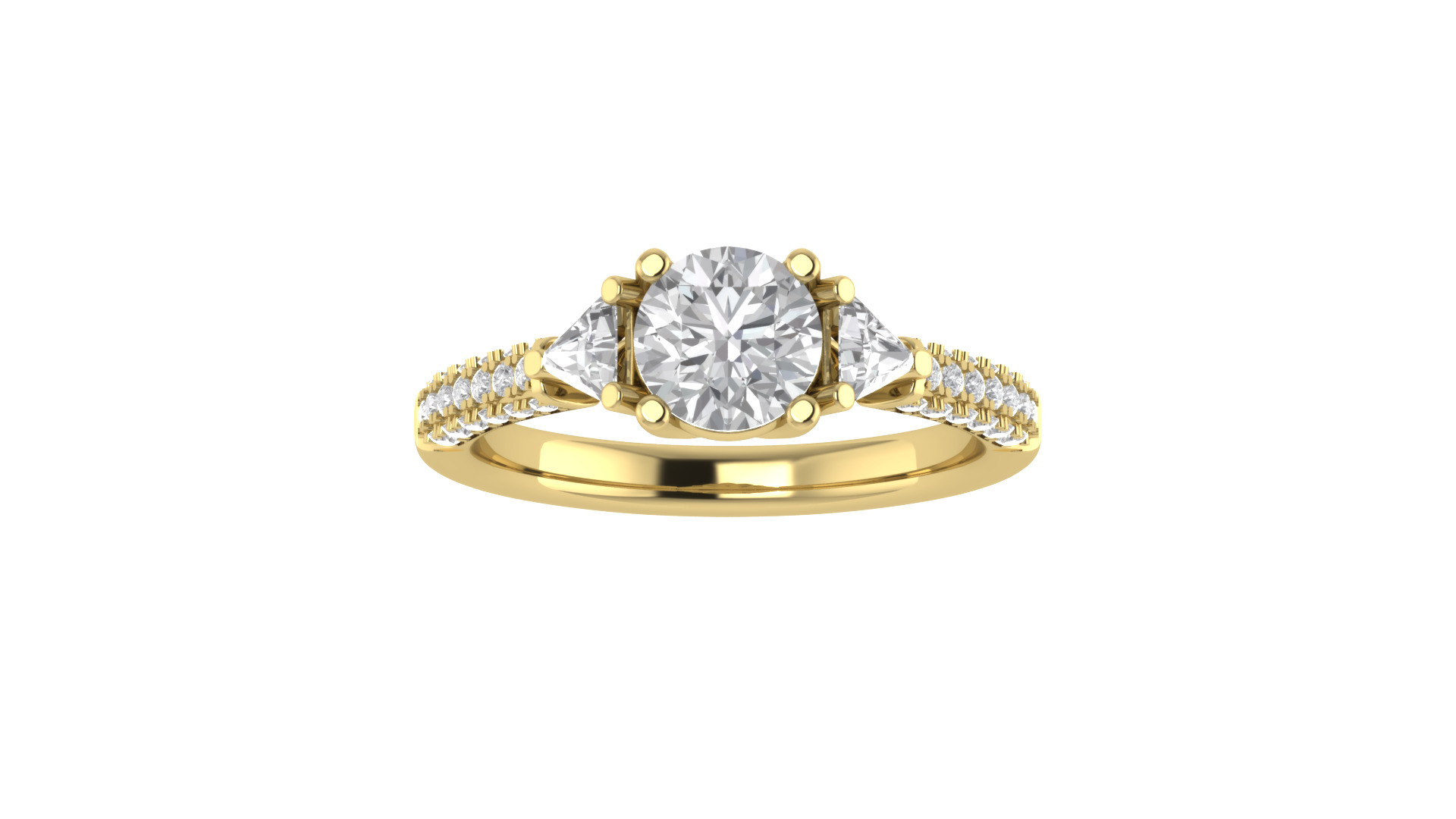 Women Ring  Render 3dm STL OBJ FBX TXT Details 3D print model_1