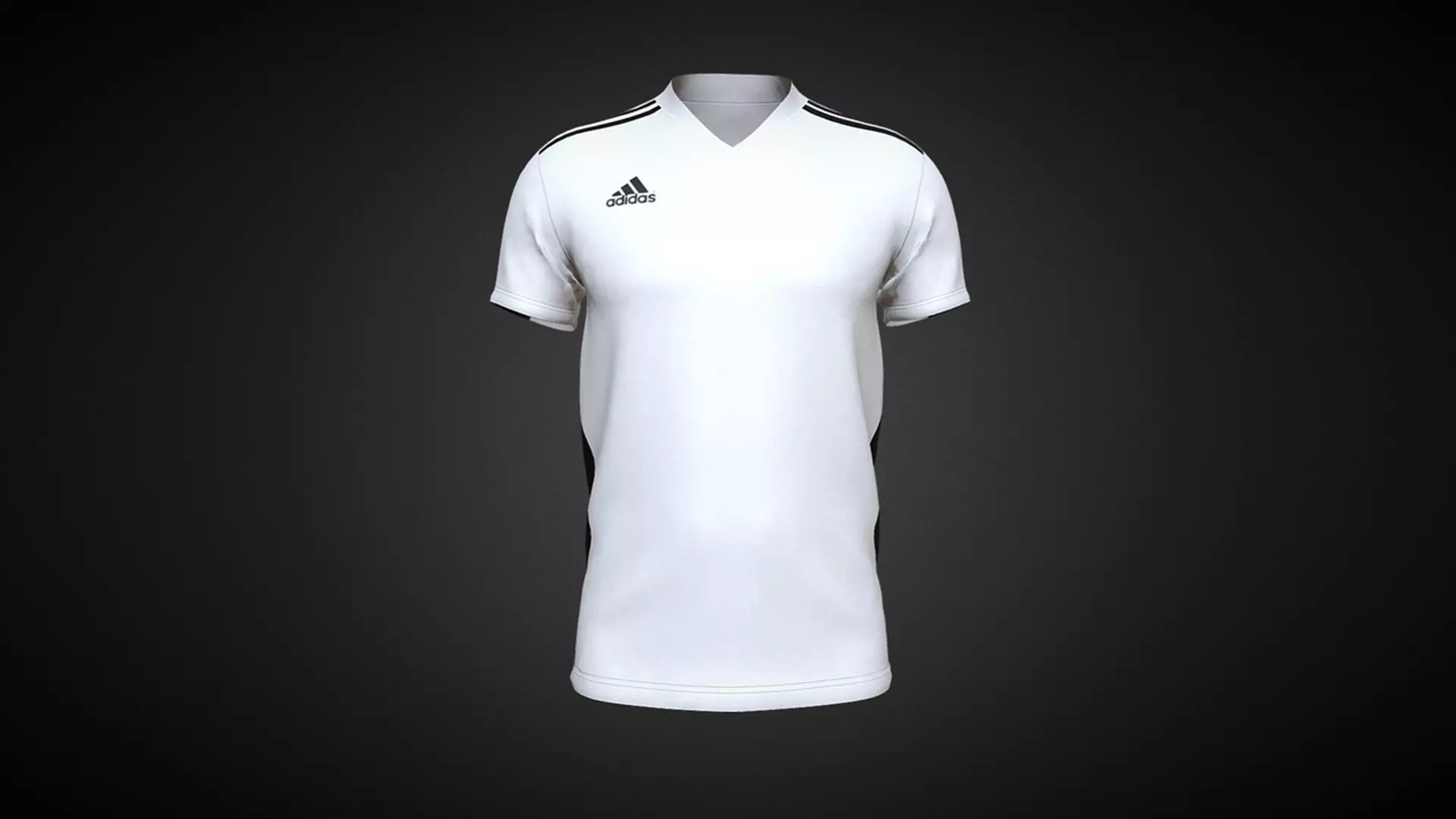 Adidas Mi Regista 20 In Low Poly Low-poly 3D model_0