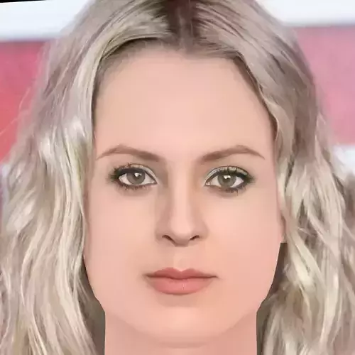 Maggie Civantos Head - No Hair - Low poly head for game