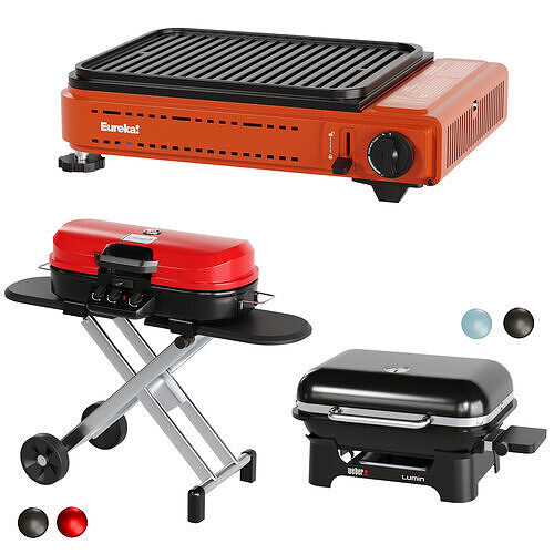  Grill Set 3  Low-poly 3D model