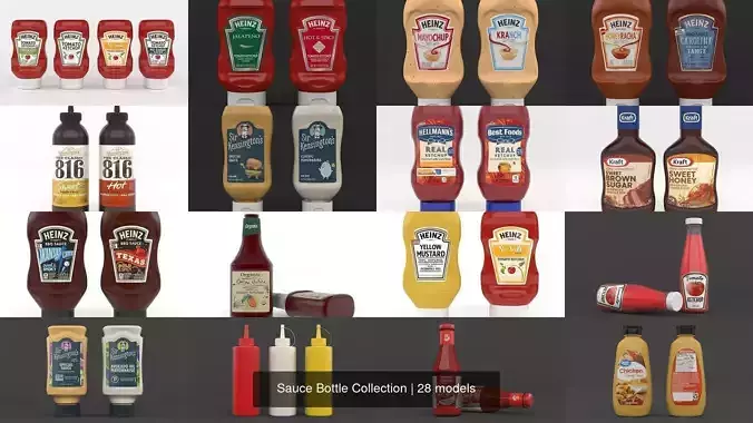 Sauce Bottle Collection 