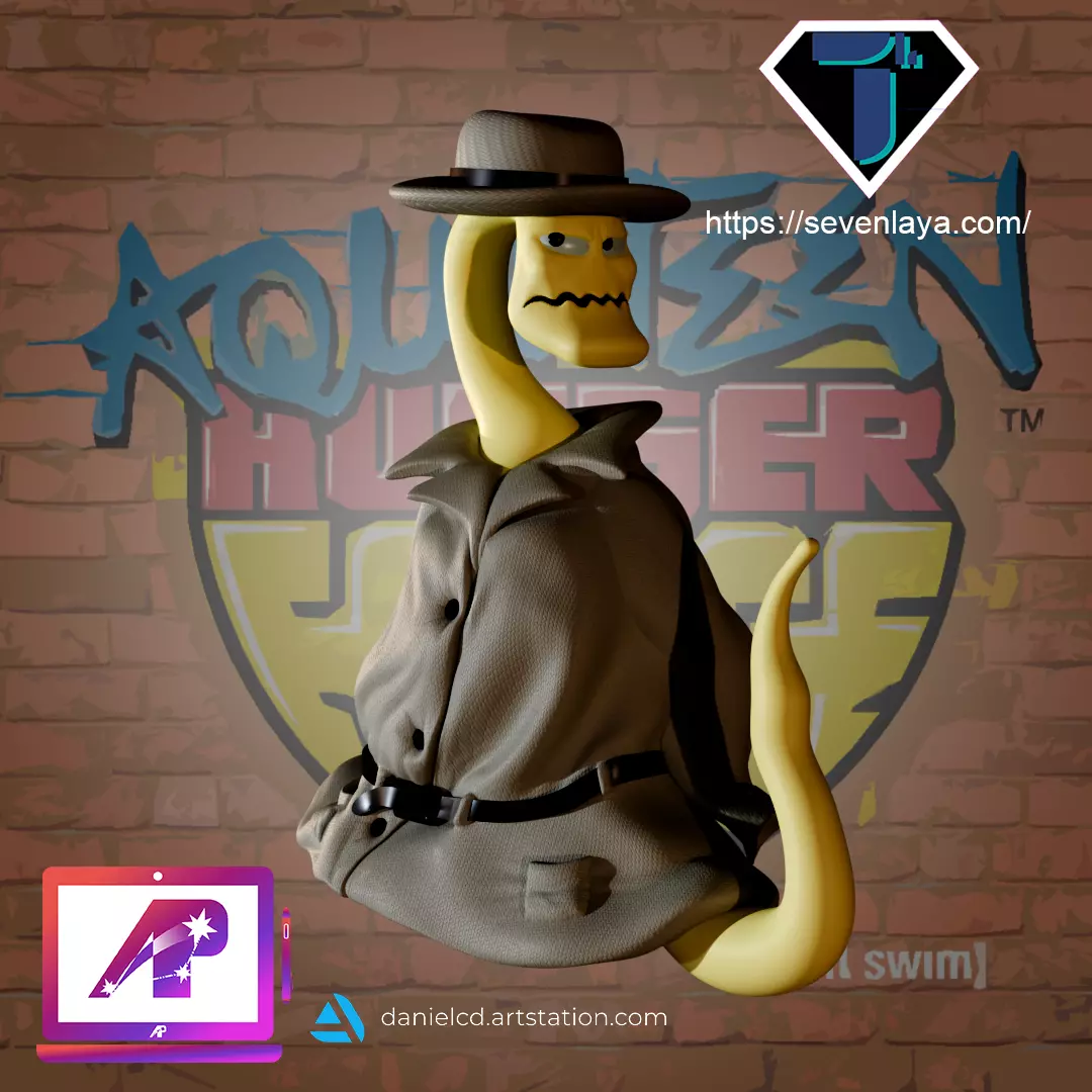 Aquateen Randy version 2 3D print model