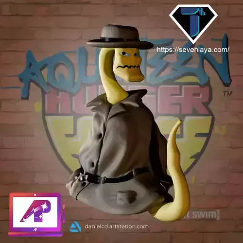 Aquateen Randy version 2 3D print model