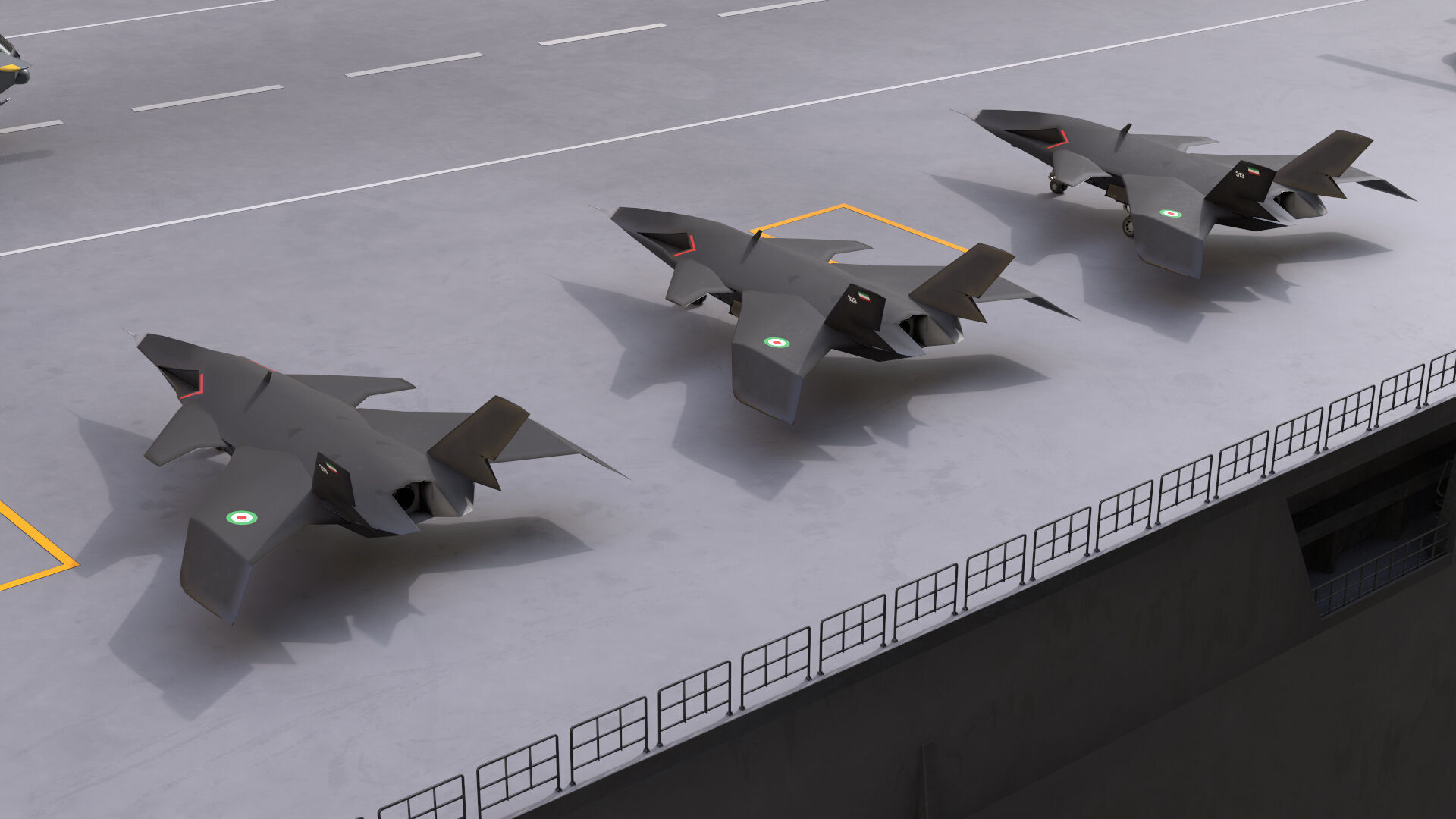 Drone Carrier 3D model_20