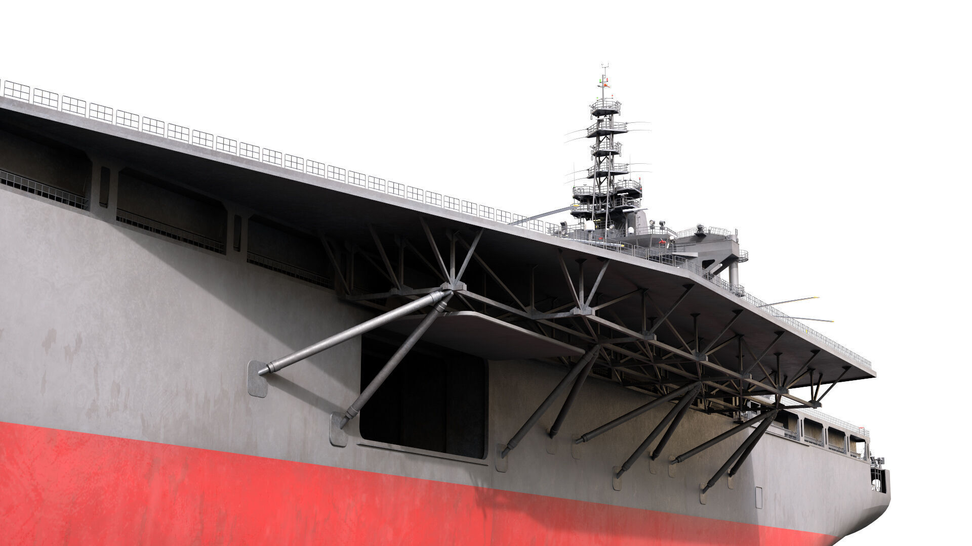 Drone Carrier 3D model_23