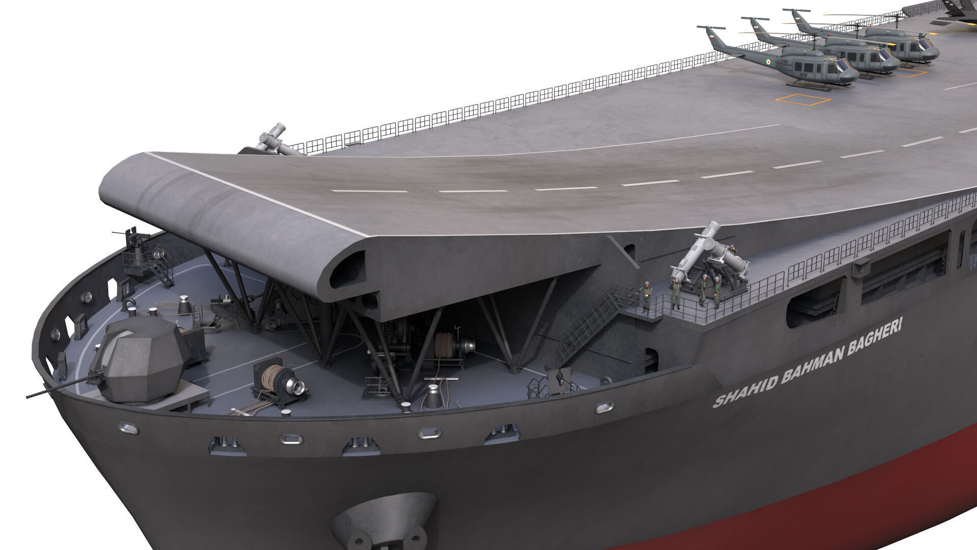 Drone Carrier 3D model_22