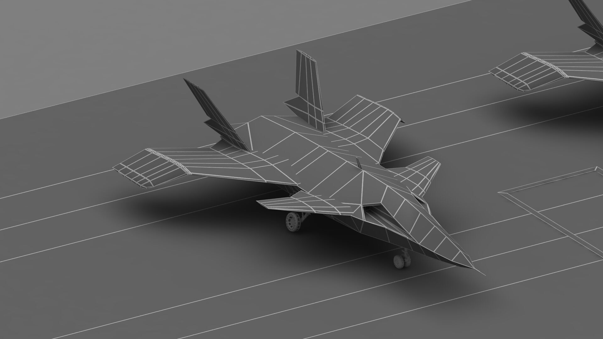 Drone Carrier 3D model_27