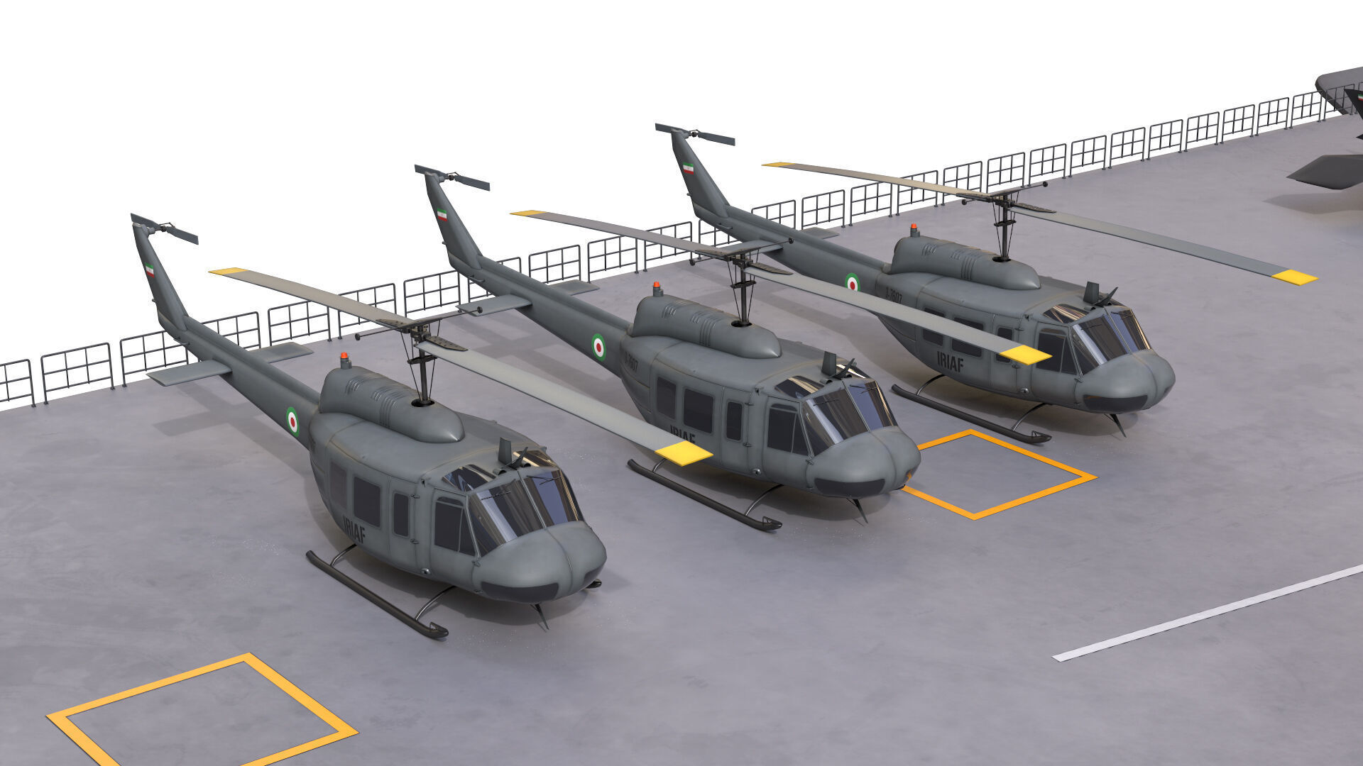 Drone Carrier 3D model_18