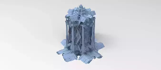 Luxor Sci fi Docking array pillar