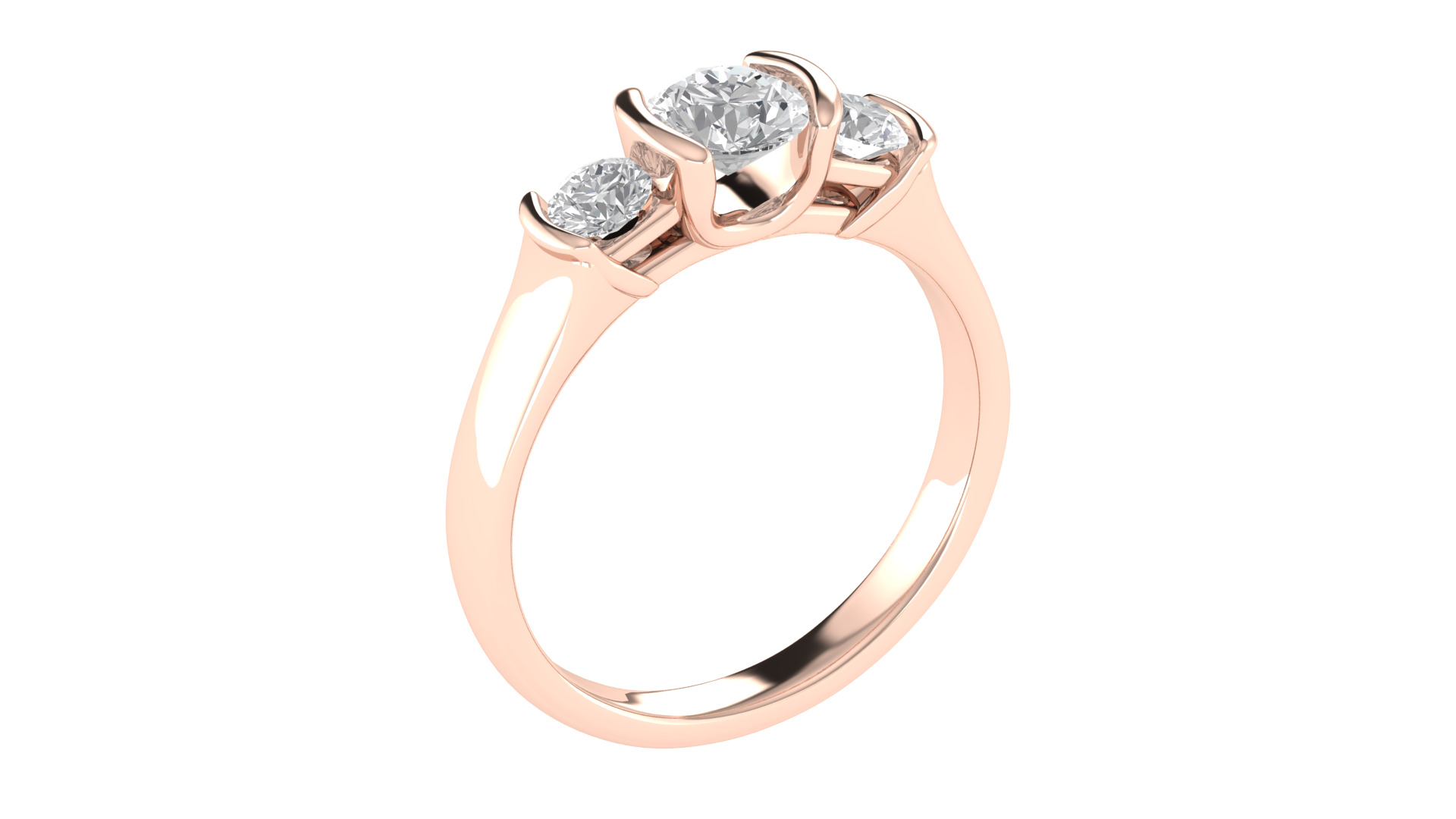Women Ring Render 3dm STL OBJ FBX TXT Details 3D print model_4