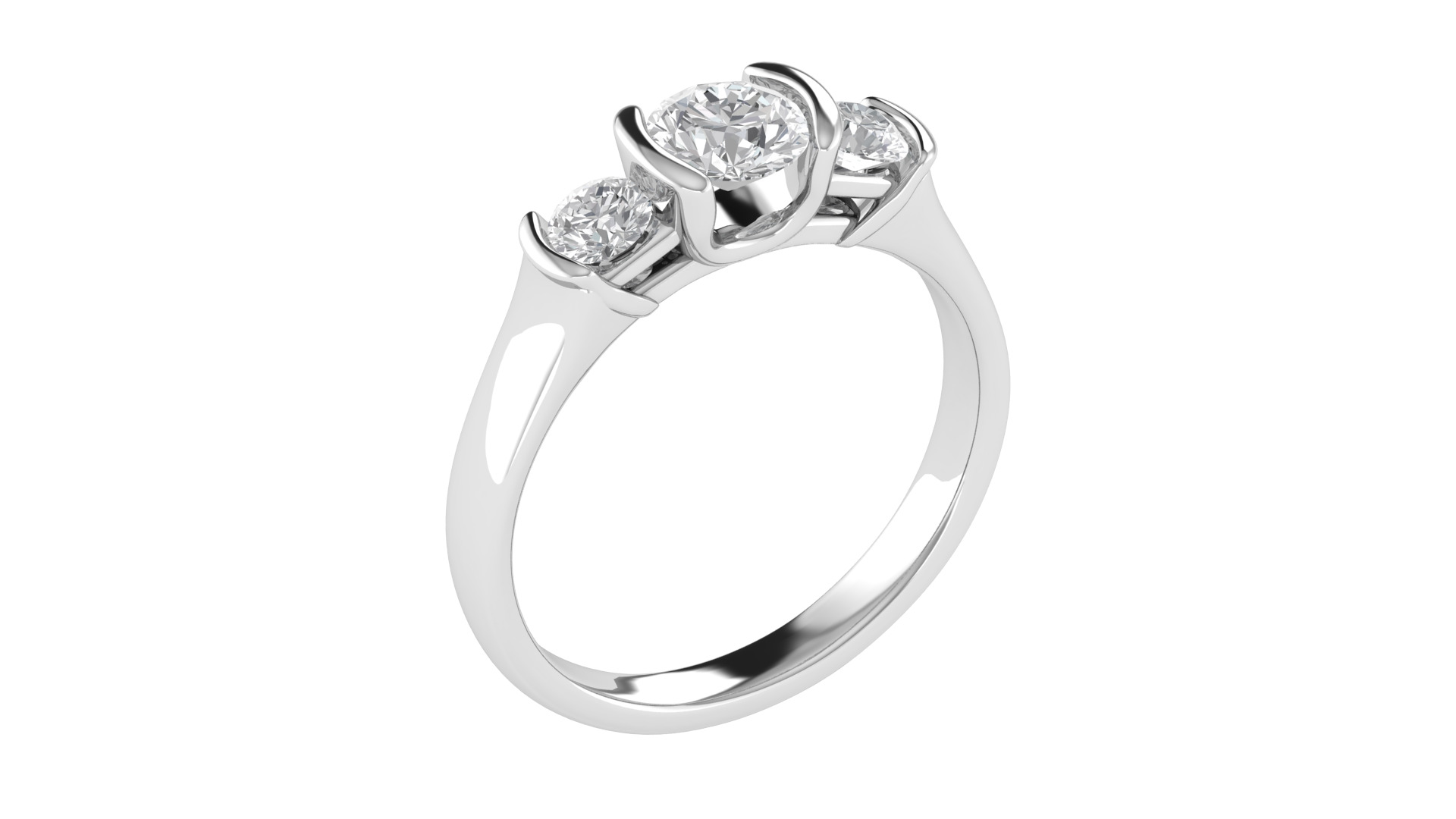 Women Ring Render 3dm STL OBJ FBX TXT Details 3D print model_5