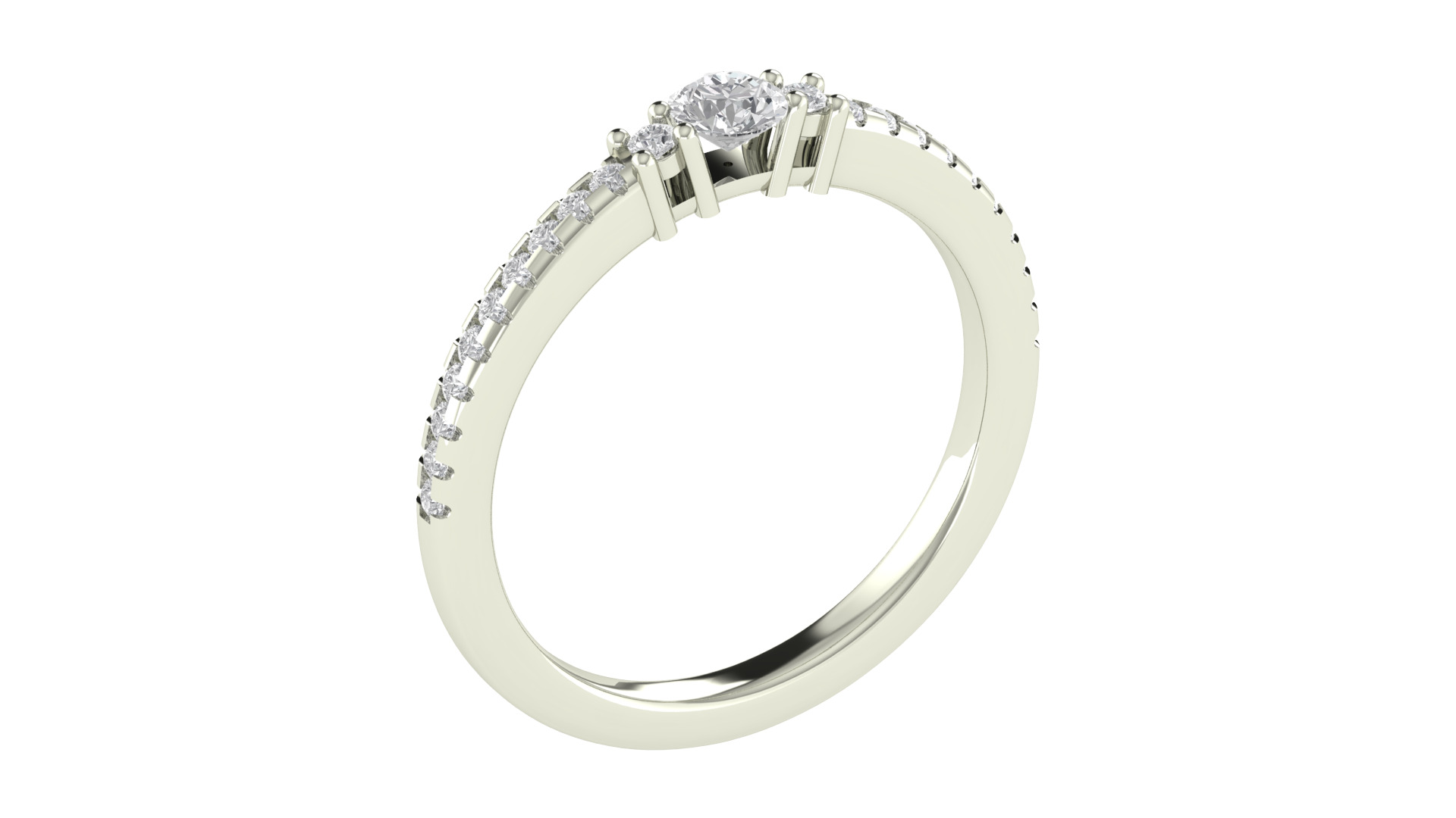 Women Ring  Render 3dm STL OBJ FBX TXT Details 3D print model_5