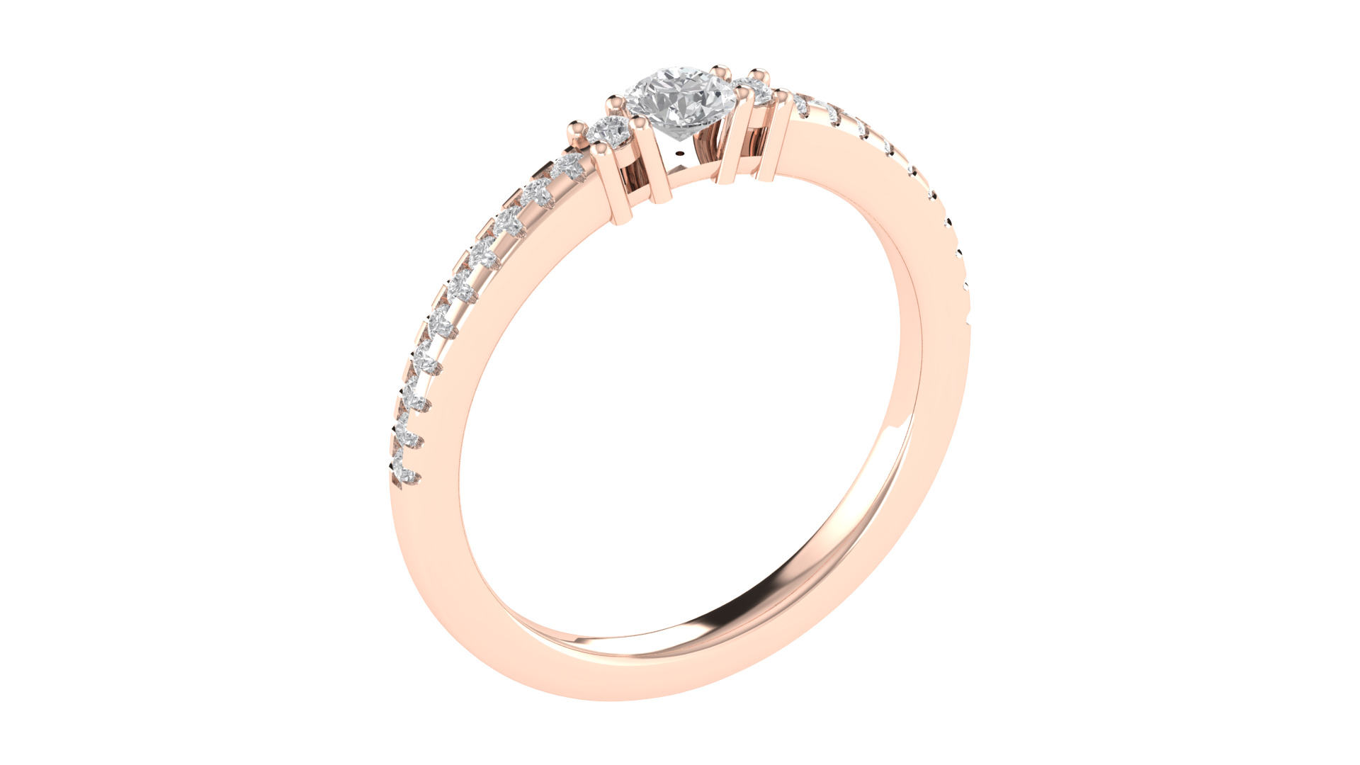 Women Ring  Render 3dm STL OBJ FBX TXT Details 3D print model_4