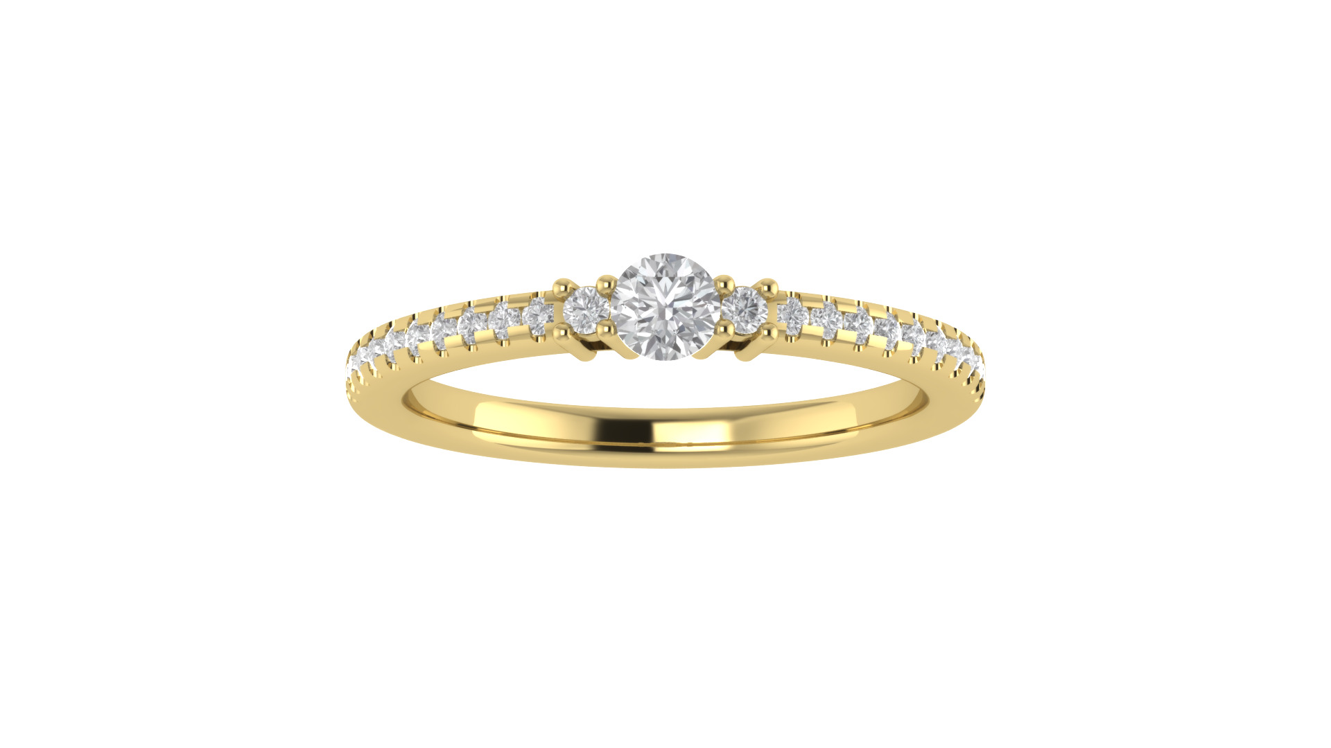 Women Ring  Render 3dm STL OBJ FBX TXT Details 3D print model_3