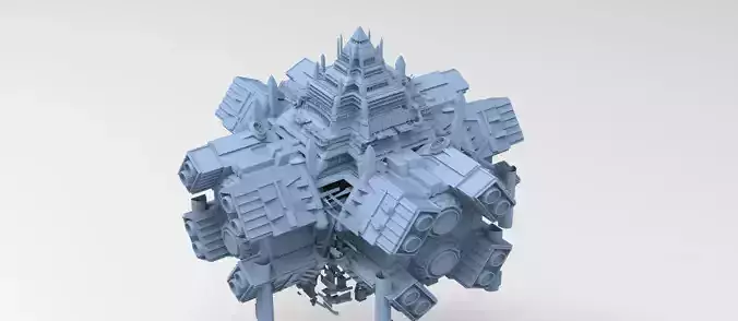 Luxor Sci fi Docking array tower 5