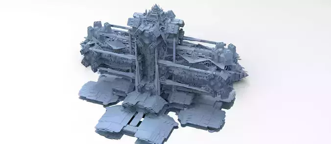 Luxor Sci fi Monks station