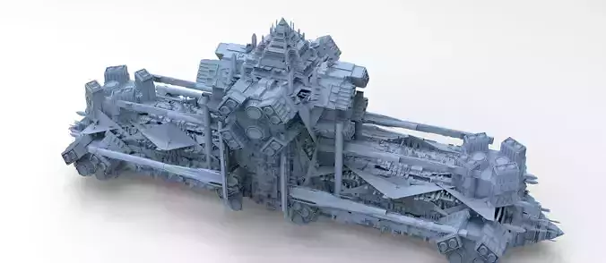 Nile River Sci fi Station 1