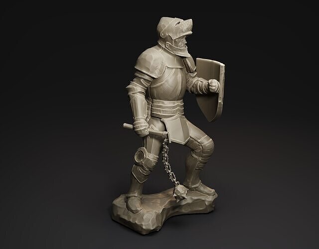 Knight 3D print model