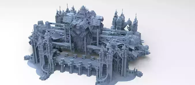 Nile River Sci fi Station 2