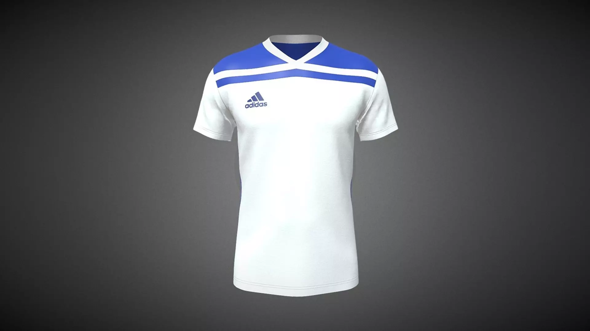 ADIDAS REGISTA 18 JERSEY In Low Poly Low-poly 3D model
