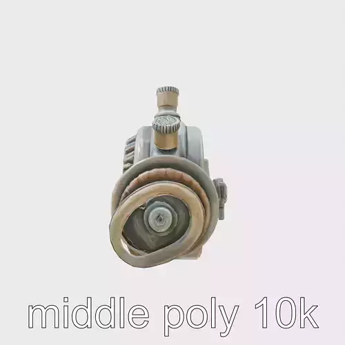Retro Mechanic Enigma model pack Low-poly 3D model