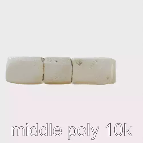 Antique Square-Cut Cobblestone Texture model pack